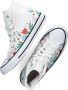 Retro Sneaker Chuck Taylor All Star Hoge sneakers Dames Wit - Thumbnail 3