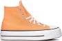 Converse Oranje Hoge Sneakers Taylor All Star Lift Hi Orange Dames - Thumbnail 4