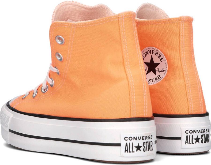Converse Chuck Taylor All Star Lift Hi Hoge sneakers Dames Oranje