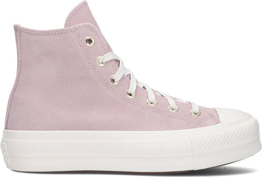 Converse Chuck Taylor All Star Lift Hi Hoge sneakers Dames Roze