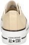 Converse Chuck Taylor All Star Lift Platform 1 Lage sneakers Dames Beige - Thumbnail 9