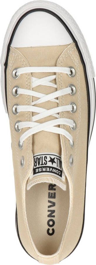 Converse Chuck Taylor All Star Lift Platform 1 Lage sneakers Dames Beige