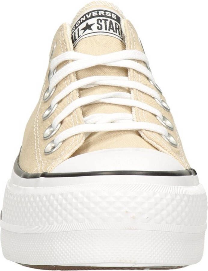 Converse Chuck Taylor All Star Lift Platform 1 Lage sneakers Dames Beige