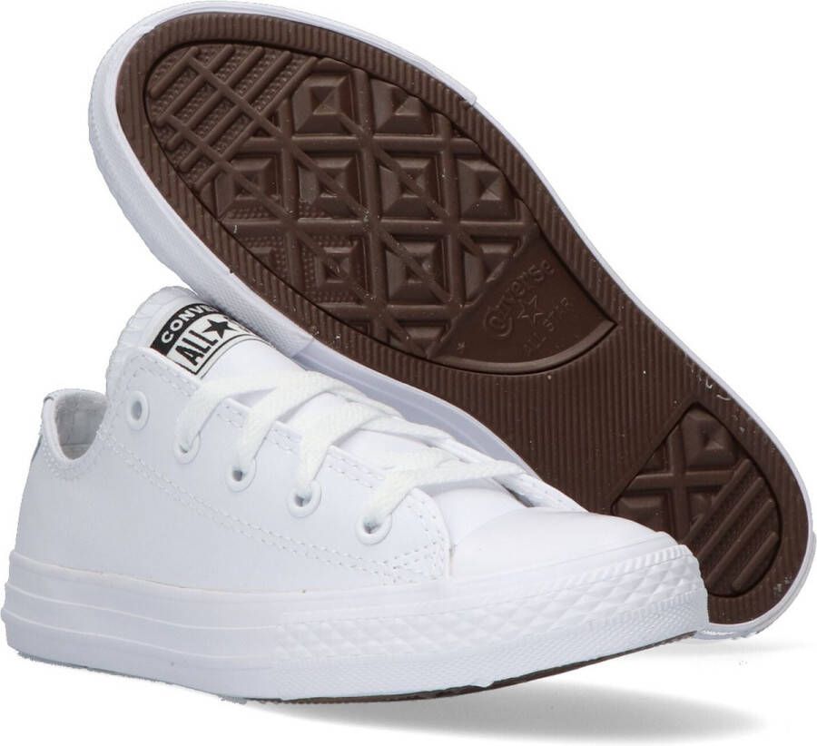 Converse Chuck Taylor All Star OX Low Top sneakers wit Dames Leer - Foto 3