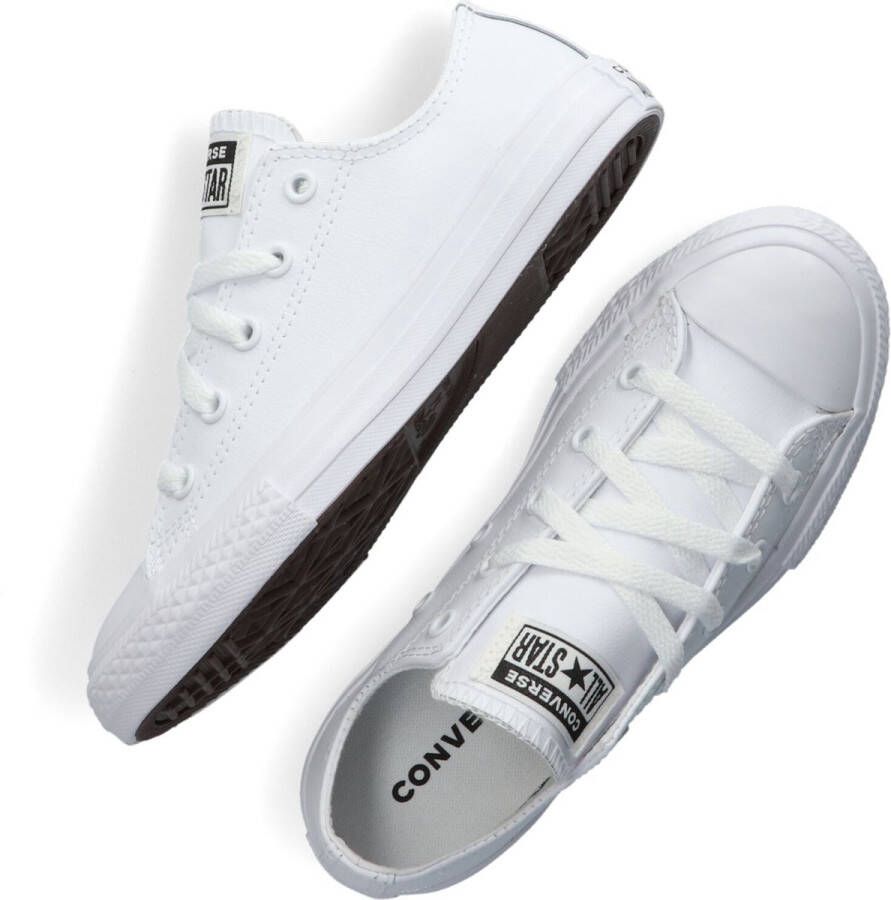 Converse Chuck Taylor All Star OX Low Top sneakers wit Dames Leer - Foto 4
