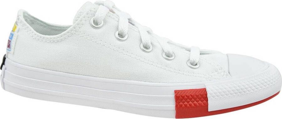 Converse Chuck Taylor All Star Ox Kids Lage sneakers Meisjes Kids Wit - Foto 7