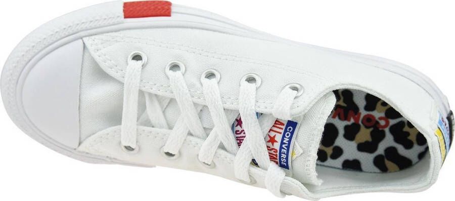 Converse Chuck Taylor All Star Ox Kids Lage sneakers Meisjes Kids Wit - Foto 9