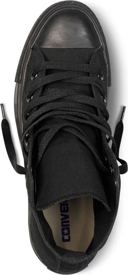Converse Chuck Taylor All Star Sneakers Hoog Unisex Black Monochrome