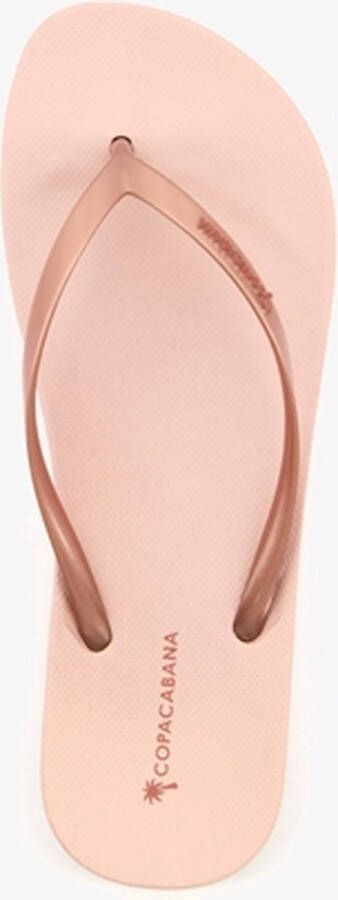 Copacabana dames teenslippers roze