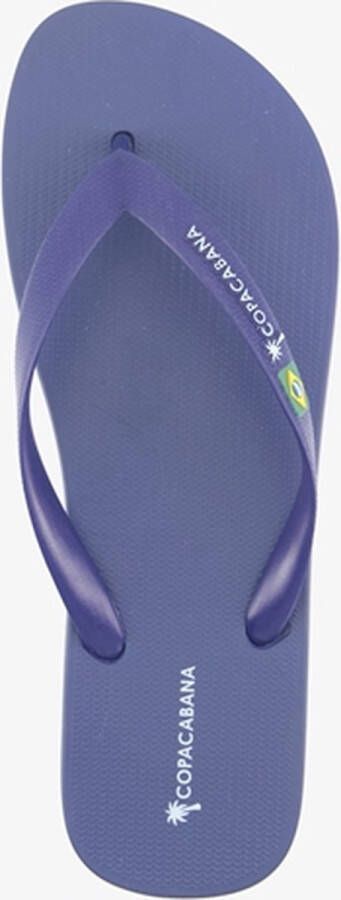 Copacabana heren teenslippers blauw
