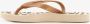 Copacabana vegan kinder teenslippers luipaardprint Goud - Thumbnail 13