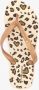 Copacabana vegan kinder teenslippers luipaardprint Goud - Thumbnail 14