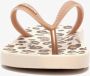 Copacabana vegan kinder teenslippers luipaardprint Goud - Thumbnail 7