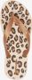 Copacabana vegan kinder teenslippers luipaardprint Goud - Thumbnail 8