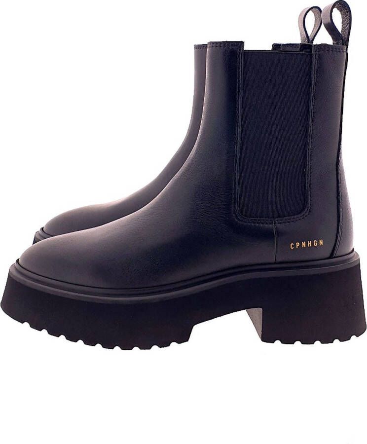 Copenhagen Chelsea boots Dames Laarzen Damesschoenen Leer CPH683 Zwart