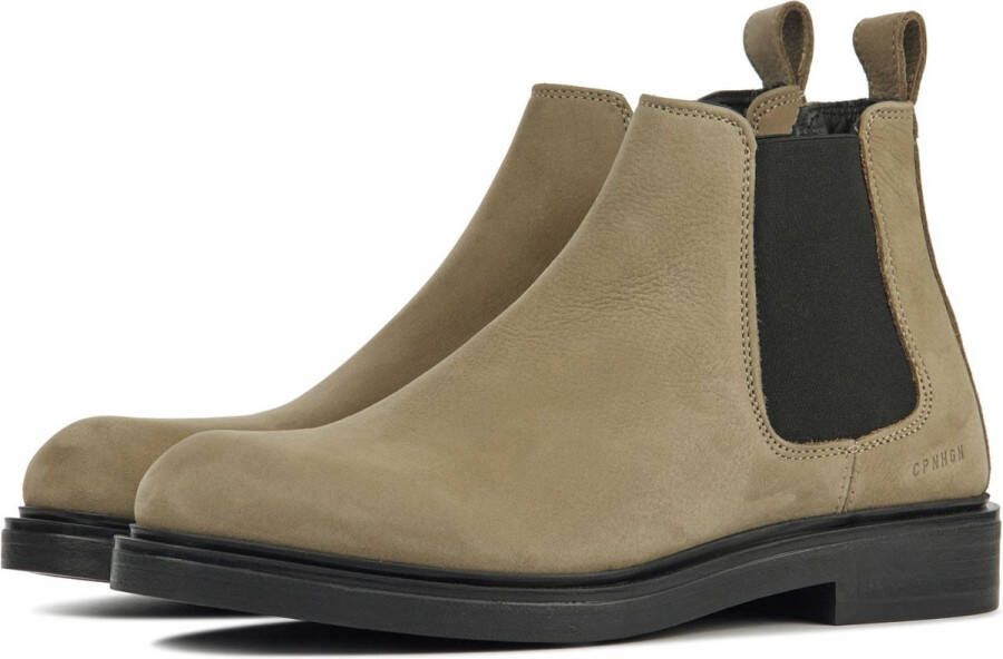 Copenhagen Chelsea boots Heren Boots Laarzen Herenschoenen Nubuck CPH465M Taupe