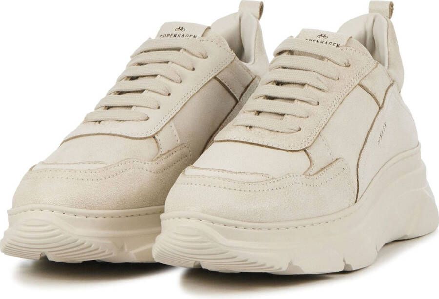 Copenhagen Sneakers Dames Lage sneakers Damesschoenen Leer CPH40 cracked Beige