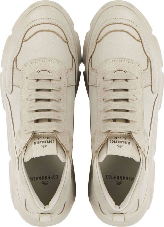 Copenhagen Sneakers Dames Lage sneakers Damesschoenen Leer CPH40 cracked Beige