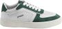 Copenhagen Studios Wit Groen Leren Dames Sneakers White Dames - Thumbnail 9