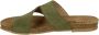 COSMOS 6106703 Volwassenen Platte sandalen Groen - Thumbnail 10