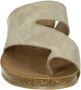 COSMOS 6106703 Volwassenen Platte sandalen Taupe - Thumbnail 3
