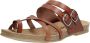 COSMOS 6106801~~~~~~~~~~~~~~~~~~~~~~~ Dames slippers Cognac - Thumbnail 12