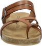 COSMOS 6106801~~~~~~~~~~~~~~~~~~~~~~~ Dames slippers Cognac - Thumbnail 10