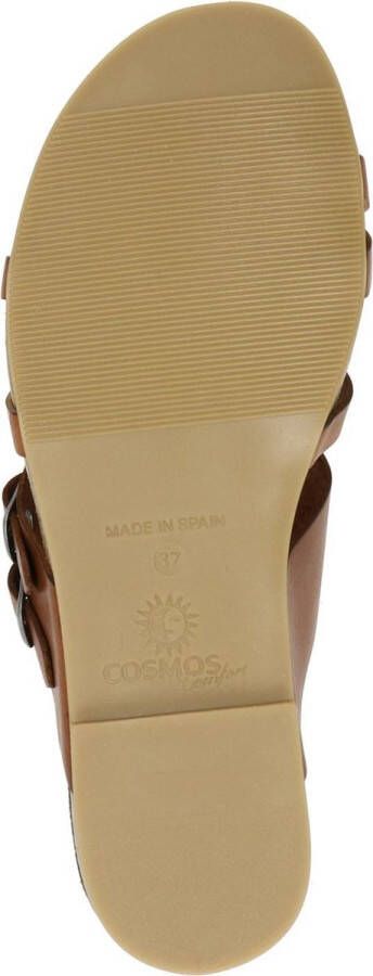 COSMOS 6106801~~~~~~~~~~~~~~~~~~~~~~~ Dames slippers Cognac - Foto 8