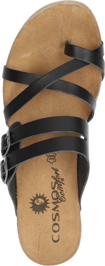 COSMOS dames slipper Zwart