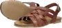 COSMOS Sandalen Plat Sandalen Plat cognac - Thumbnail 8