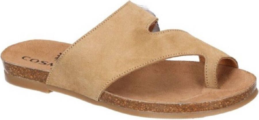 COSMOS Teenslippers beige