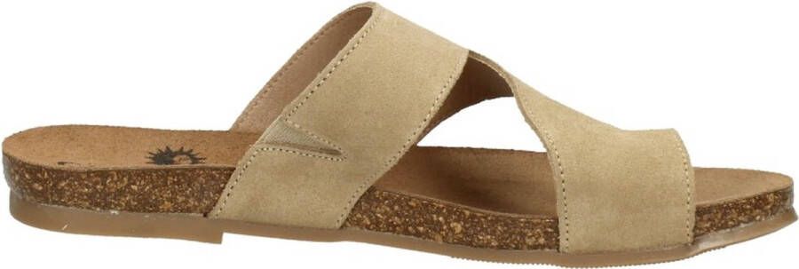 COSMOS Teenslippers beige