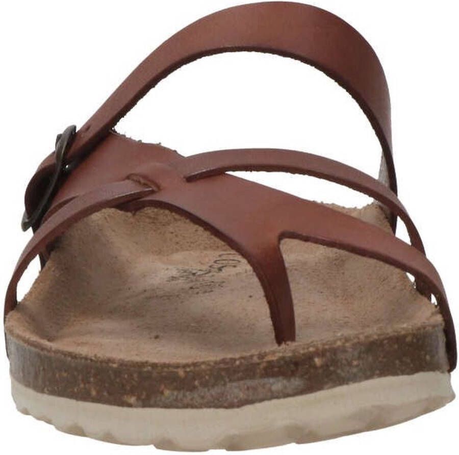 COSMOS Teenslippers cognac