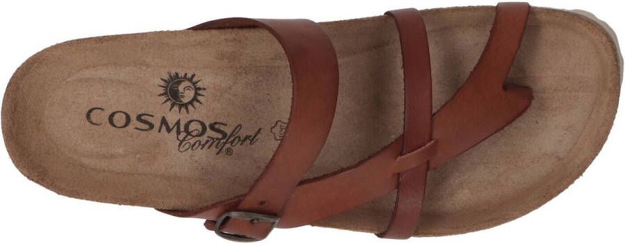 COSMOS Teenslippers cognac