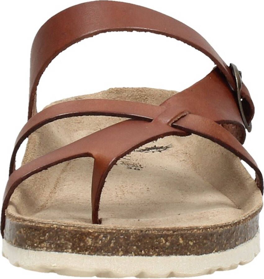 COSMOS Teenslippers cognac