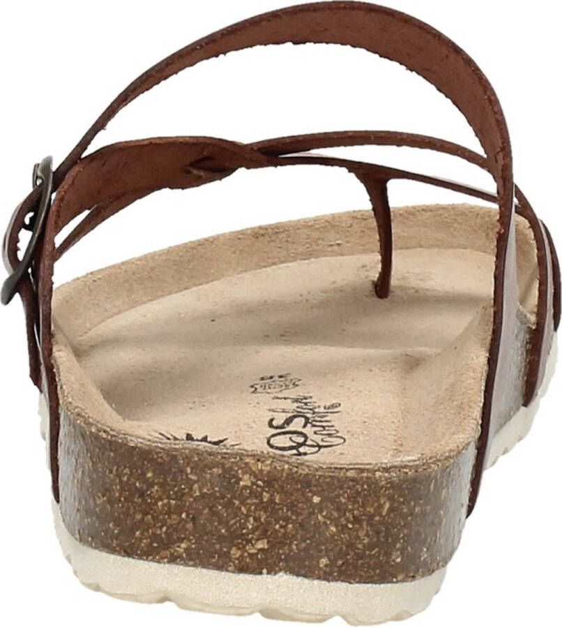 COSMOS Teenslippers cognac