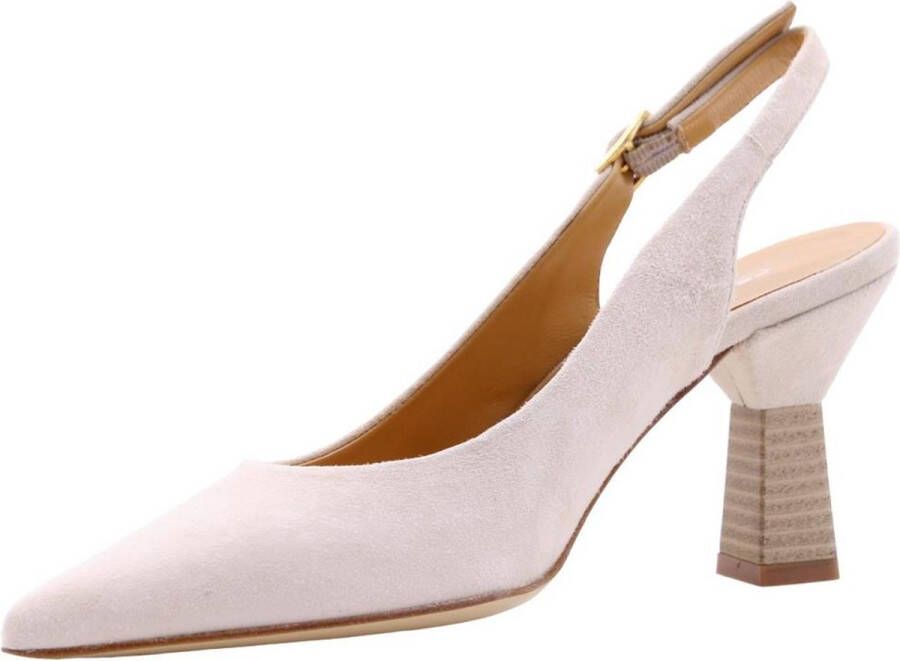 Cristian Daniel Peep Toe Peep Heel Beige