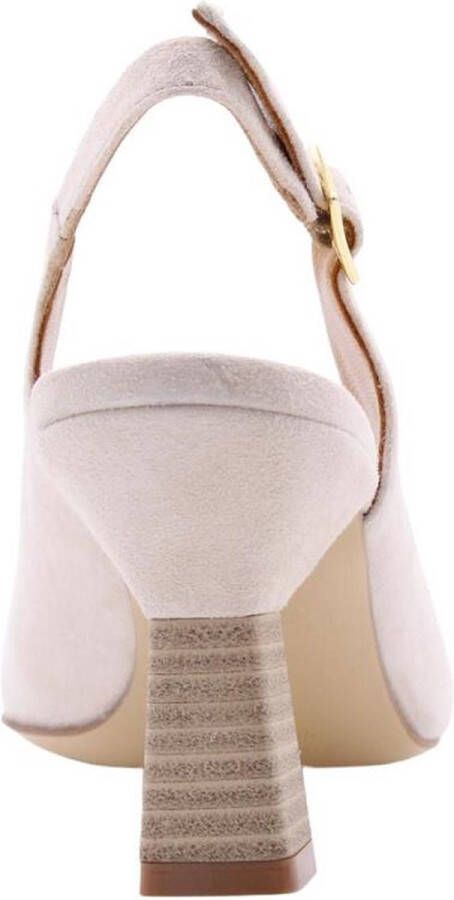 Cristian Daniel Peep Toe Peep Heel Beige