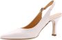 Cristian Daniel Salobre Peep Toe Hak White Dames - Thumbnail 3