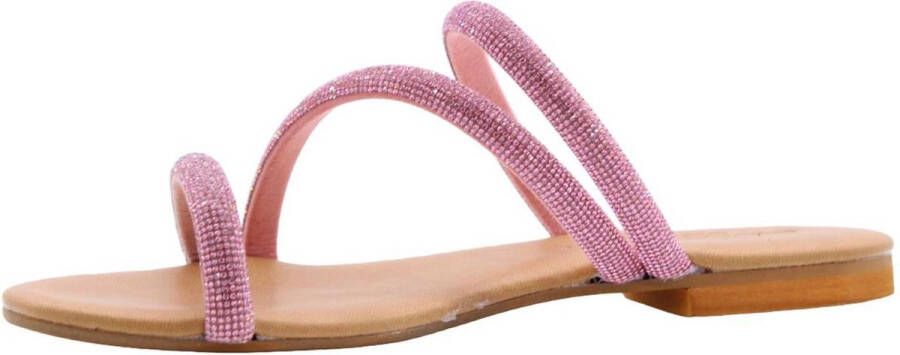Cristian Daniel Stijlvolle Zomer Slippers Pink Dames - Foto 2