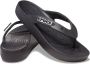 Crocs Women's Classic Platform Flip Sandalen maat W10 beige - Thumbnail 7