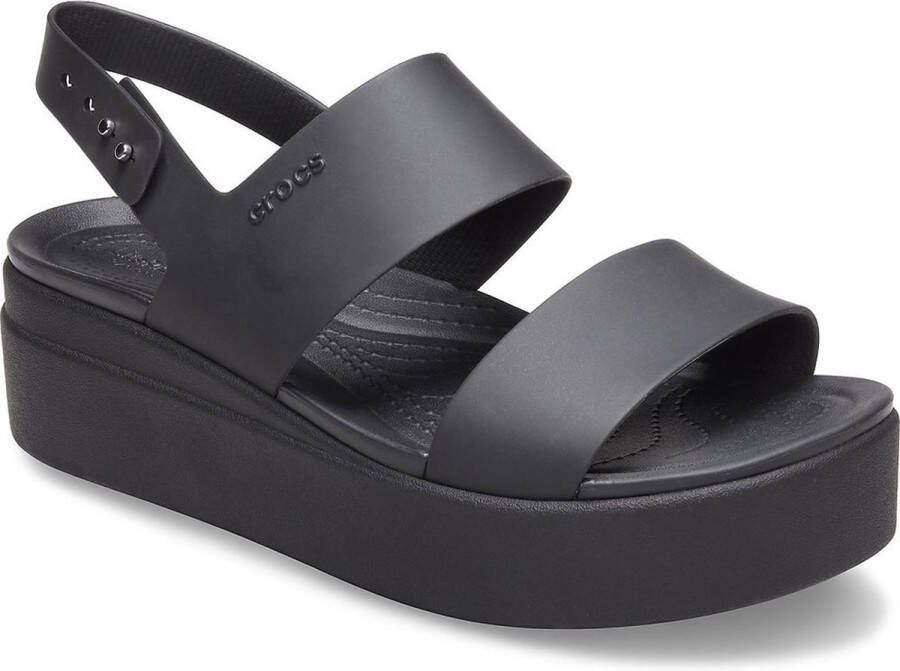 Crocs Sleehaksandaaltjes Brooklyn Low Wedge met modieuze plateauzool - Foto 6