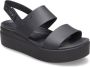 Crocs Sleehaksandaaltjes Brooklyn Low Wedge zomerschoen sandaal sleehak met modieuze plateauzool - Thumbnail 6