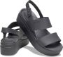 Crocs Sleehaksandaaltjes Brooklyn Low Wedge zomerschoen sandaal sleehak met modieuze plateauzool - Thumbnail 10