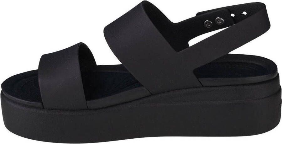 Crocs Sleehaksandaaltjes Brooklyn Low Wedge zomerschoen sandaal sleehak met modieuze plateauzool - Foto 12