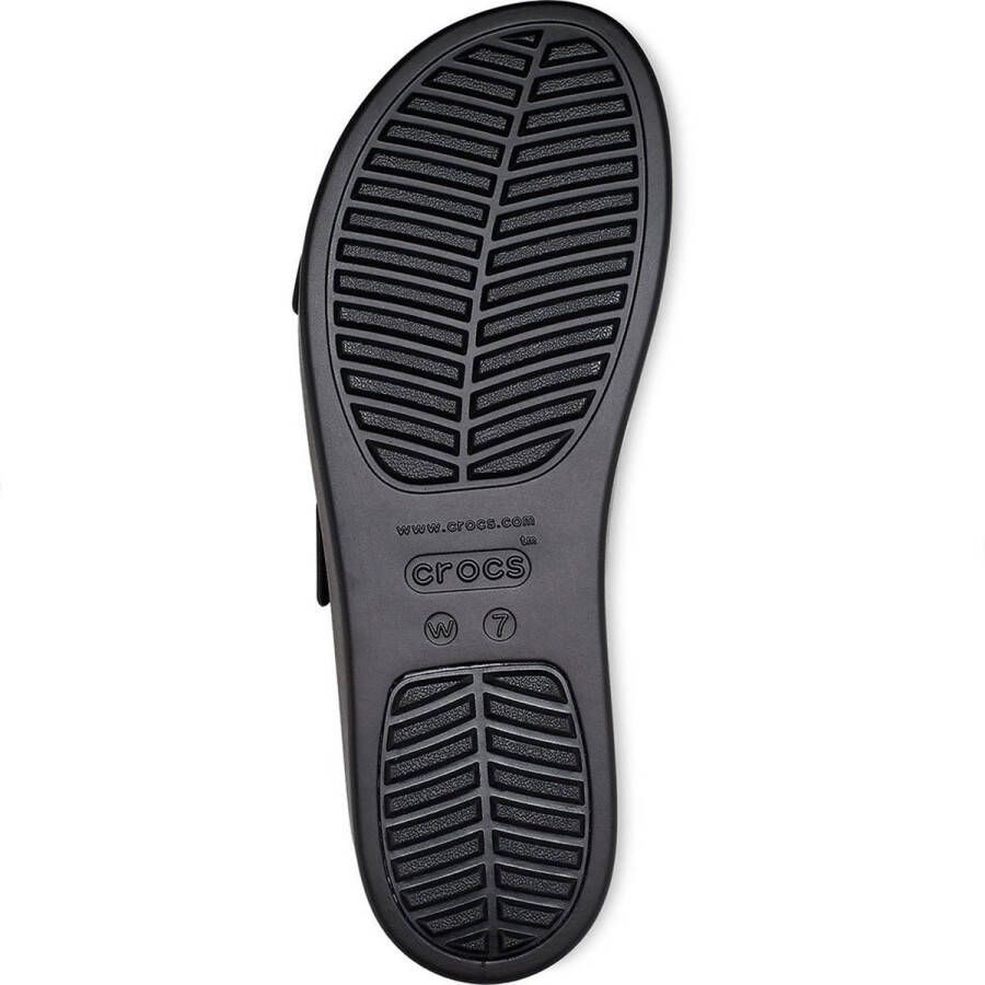Crocs Brooklyn Low Wedge Sandalen Zwart 1 2 Vrouw