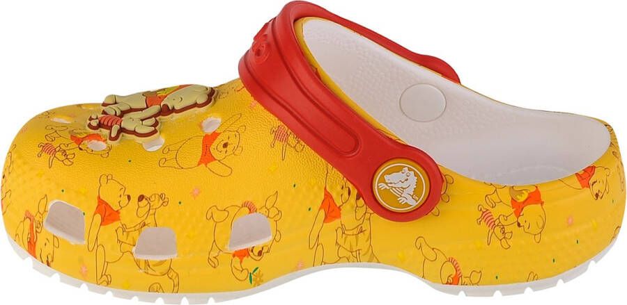 Crocs Classic Disney Winnie The Pooh T Clog208358-94S voor meisje Geel Slippers - Foto 3
