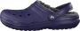 Crocs Pantoffels Classic Lined Clog tuin schoen slippers klomp met knuffelig nepleer - Thumbnail 14