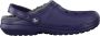 Crocs Pantoffels Classic Lined Clog tuin schoen slippers klomp met knuffelig nepleer - Thumbnail 10