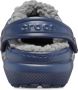 Crocs Kid's Classic Lined Clog Pantoffels maat C13 blauw - Thumbnail 6